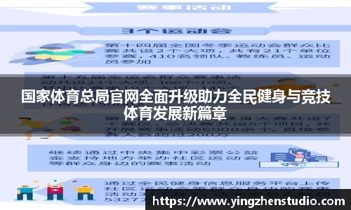 国家体育总局官网全面升级助力全民健身与竞技体育发展新篇章